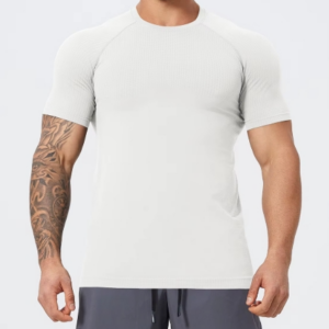 Camiseta de Manga Corta Ajustada